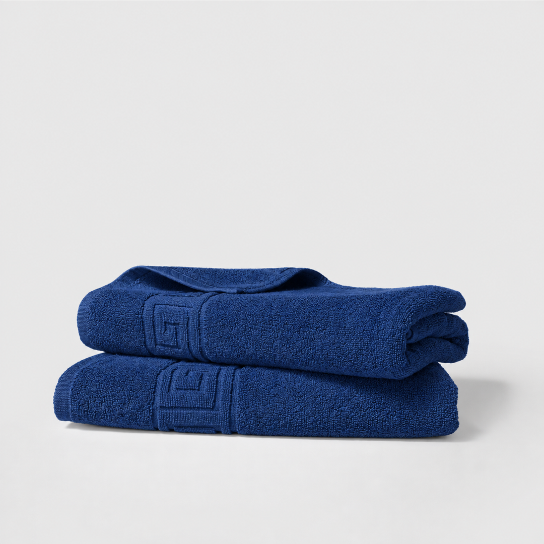 Greek Bath Sheet Duo