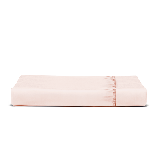 Solid Pastel Pink Fitted Sheet