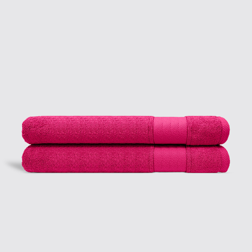 pink pool towel