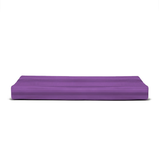 Purple Striped Flat Sheet