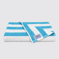 Cabana Stripes Beach Towel (Tiffany)