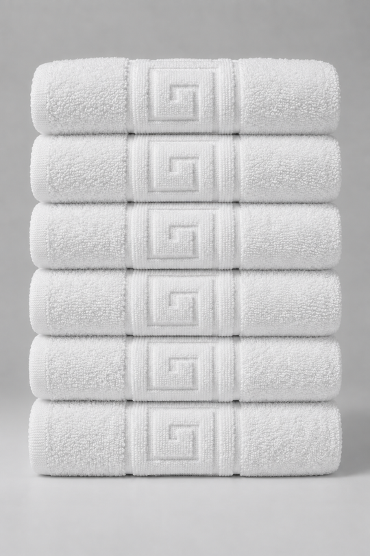 Greek Luxury Face Towels Bunch