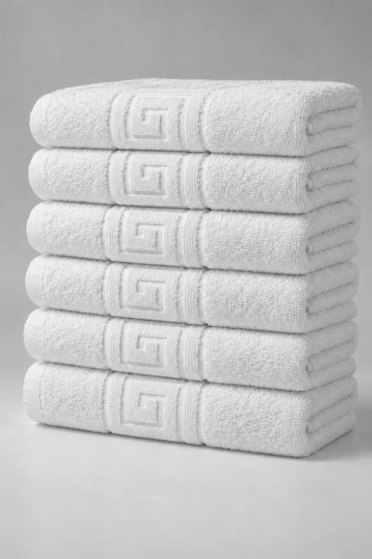 Greek Luxury Face Towels Bunch