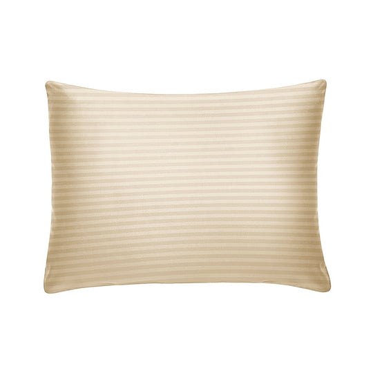 beige striped small pillowcase