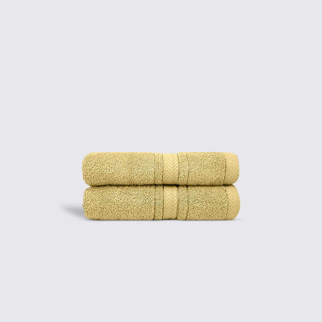 Beige Textured Towel