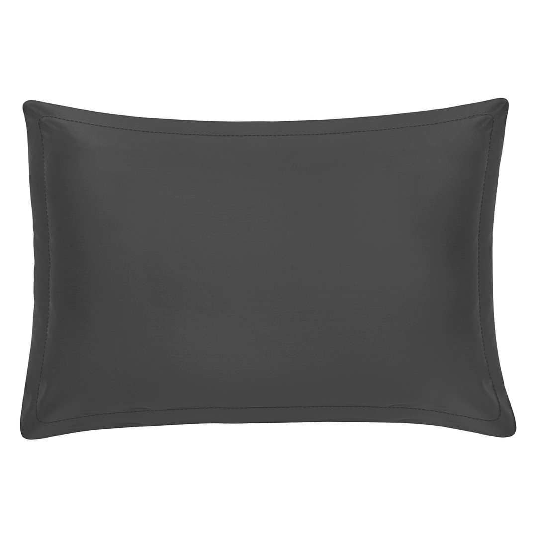 Solid Charcoal Pillow with shams