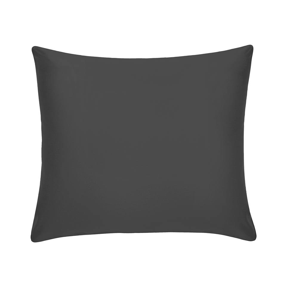 Solid Charcoal Grey Big Cushion Covers