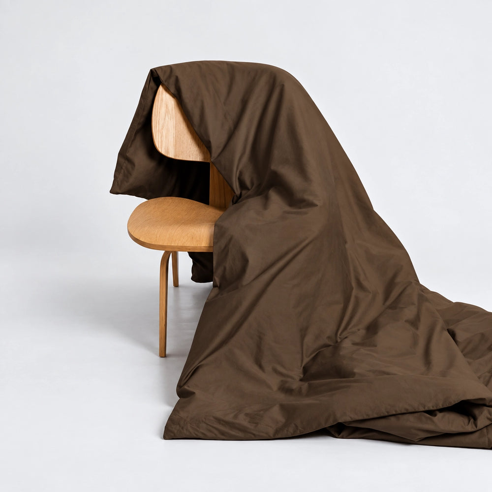 Dark Earth Giza Cotton Duvet Cover