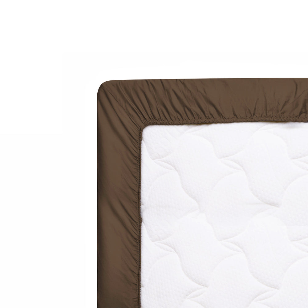 Giza Cotton Bedding Duo in Dark Earth