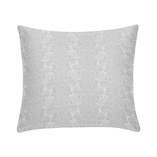 Grey Textured Large Cushion