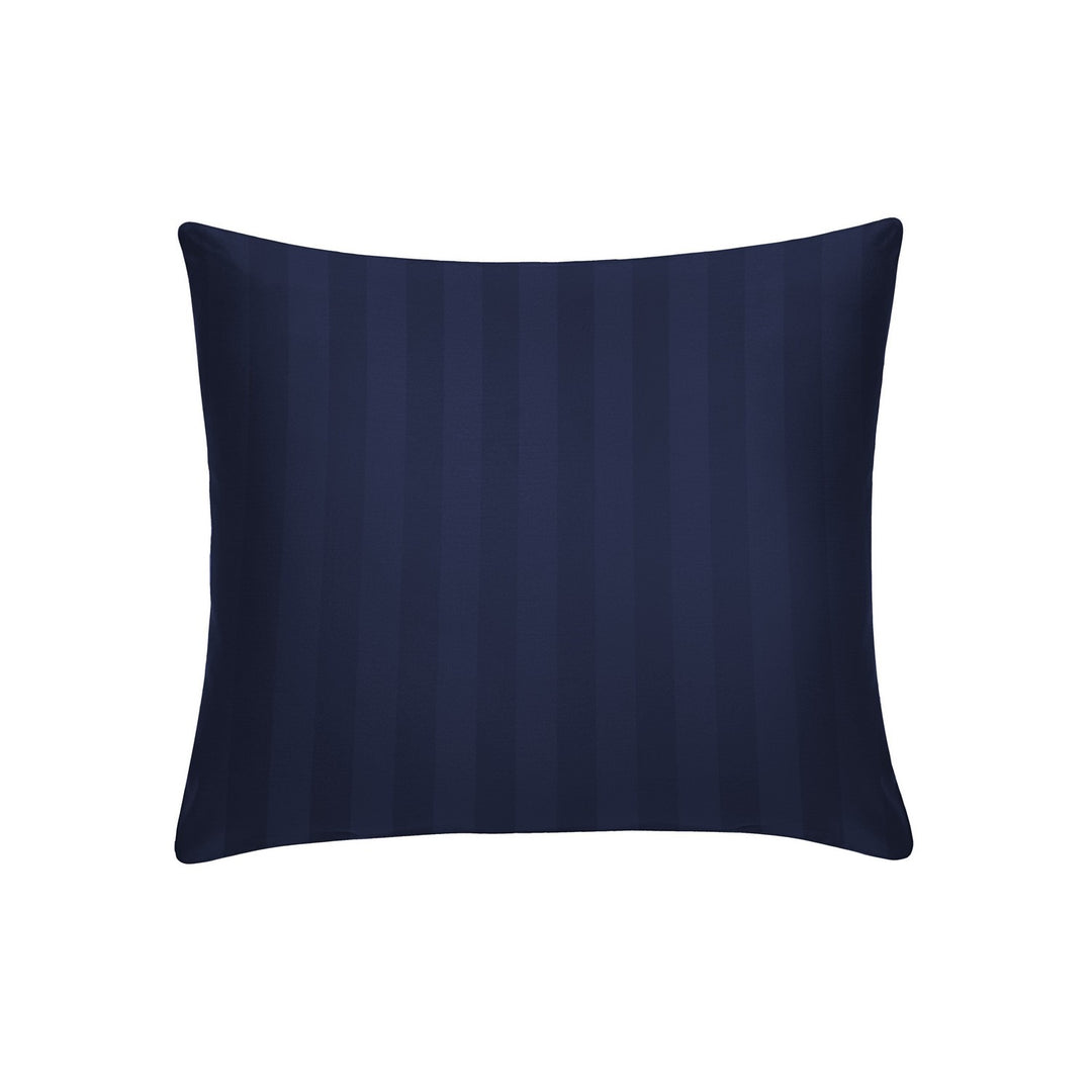 dark blue striped small cushion cover 