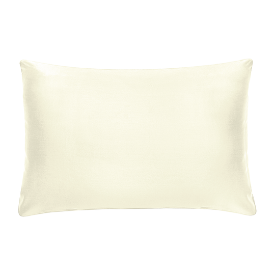 Solid Ivory Cotton Cushion