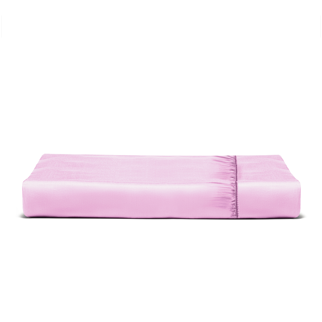 Solid Mauve Fitted Sheet