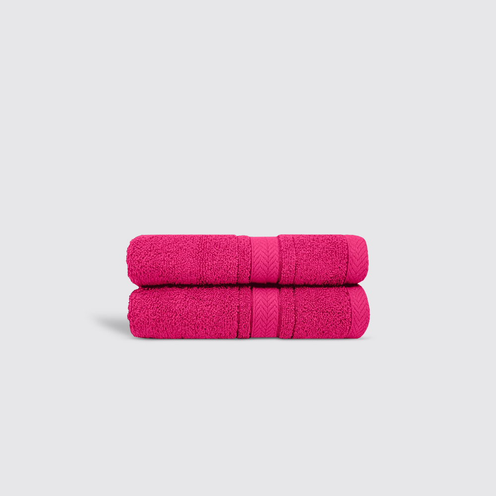 Pink Textured Towel