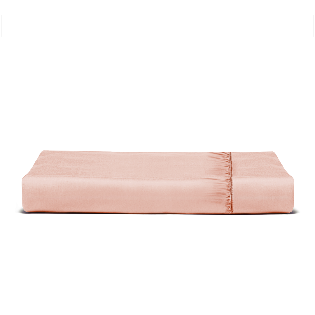 Solid Rose Fitted Sheet