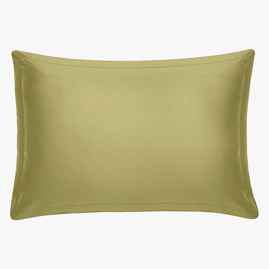 Solid Sage Green Pillow with Shams