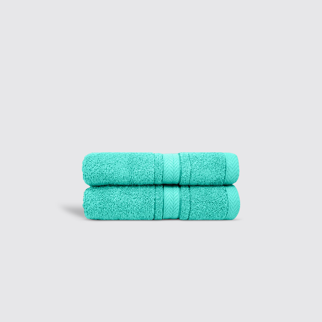 Sea green Textured Towel
