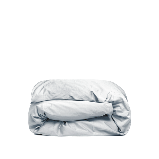  Solid Silver Grey Duvet Cover