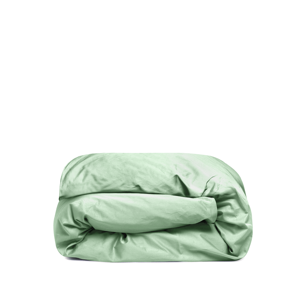  Solid Slit Green Duvet Cover