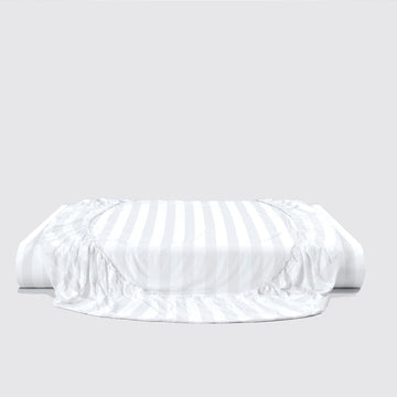 3CM Hotel Stripes Fitted Sheet Set