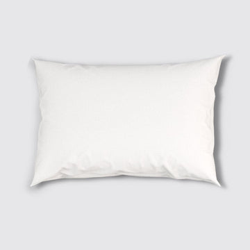 White Cotton Percale Pillowcase & Shams