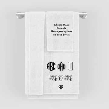La'Marvel Personalised Embroidery Towels by Size