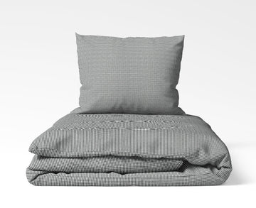 Square Boxes Printed Duvet Cover Set