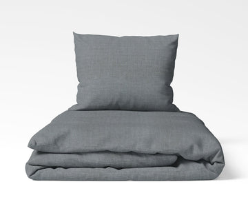 Textured Printed Duvet Cover Set