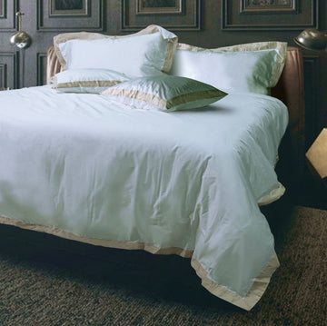 Luxe Decorative Mix & Match Bedding Bundle Set White & Beige